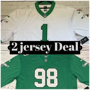 2 jerseys for $100
